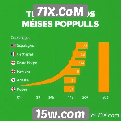 Análise de jogos populares no site 71X.CoM